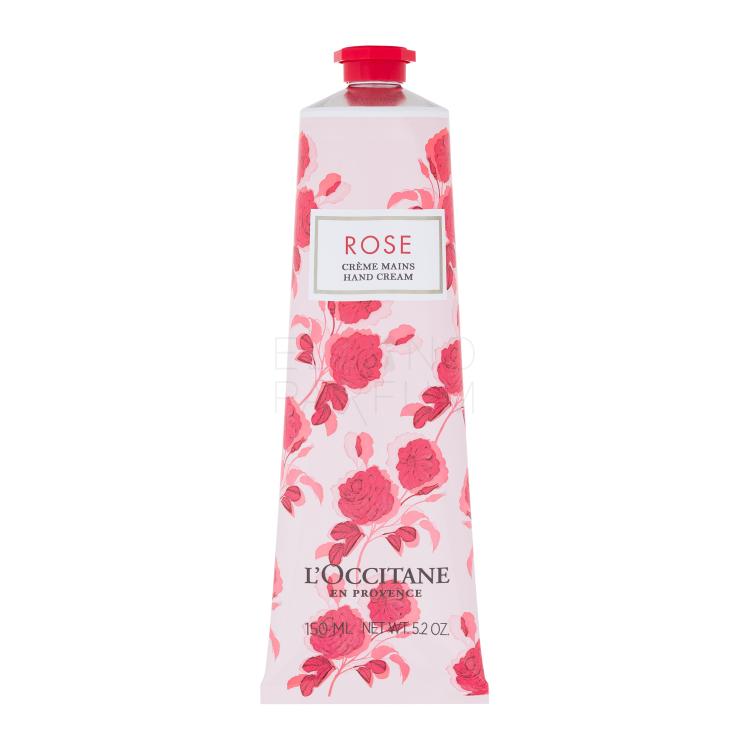 L&#039;Occitane Rose Hand Cream Krem do rąk dla kobiet 150 ml