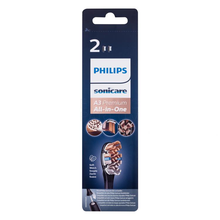 Philips Sonicare A3 premium All-in-One HX9092/11 Black Wymianna głowica Zestaw