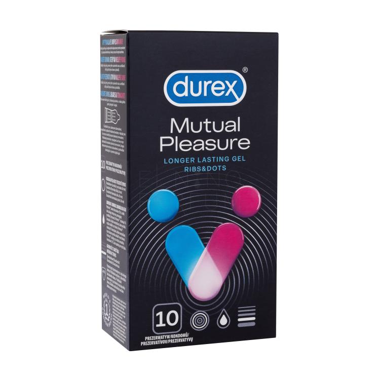 Durex Mutual Pleasure Prezerwatywy dla mężczyzn Zestaw