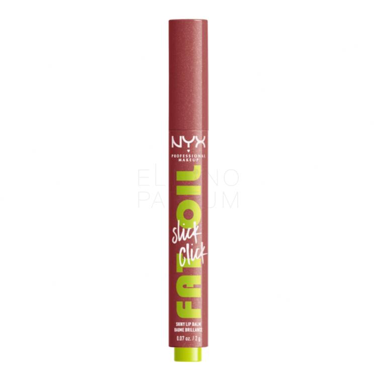 NYX Professional Makeup Fat Oil Slick Click Balsam do ust dla kobiet 2 g Odcień 03 No Filter Needed