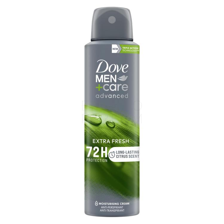 Dove Men + Care Advanced Extra Fresh 72H Antyperspirant dla mężczyzn 150 ml