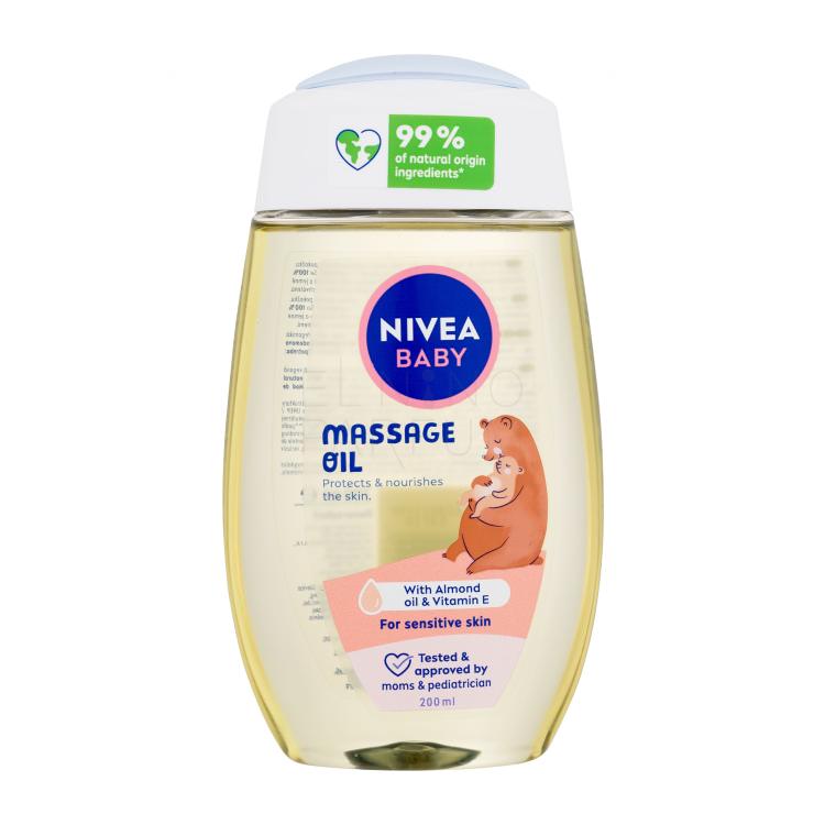 Nivea Baby Massage Oil Olejek do ciała dla dzieci 200 ml