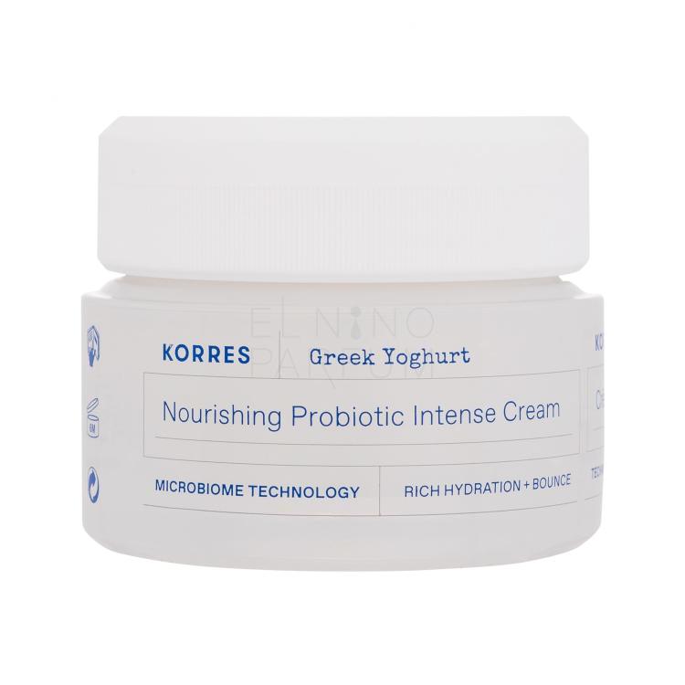Korres Greek Yoghurt Nourishing Probiotic Intense Cream Krem do twarzy na dzień dla kobiet 40 ml
