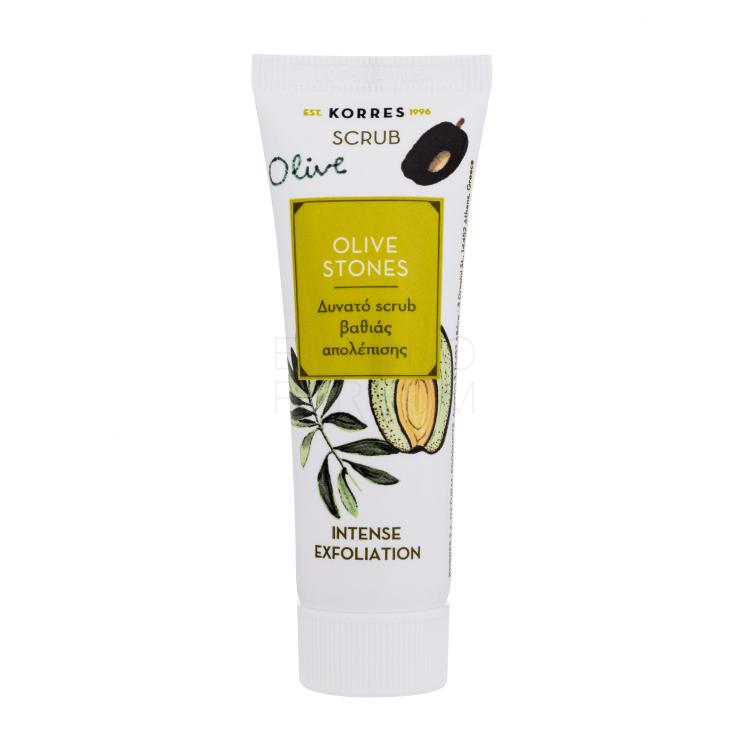 Korres Olive Intense Exfoliation Scrub Peeling dla kobiet 18 ml