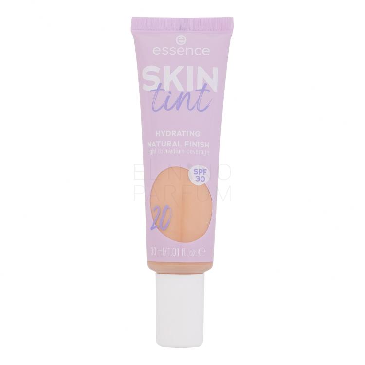 Essence Skin Tint Hydrating Natural Finish SPF30 Podkład dla kobiet 30 ml Odcień 20