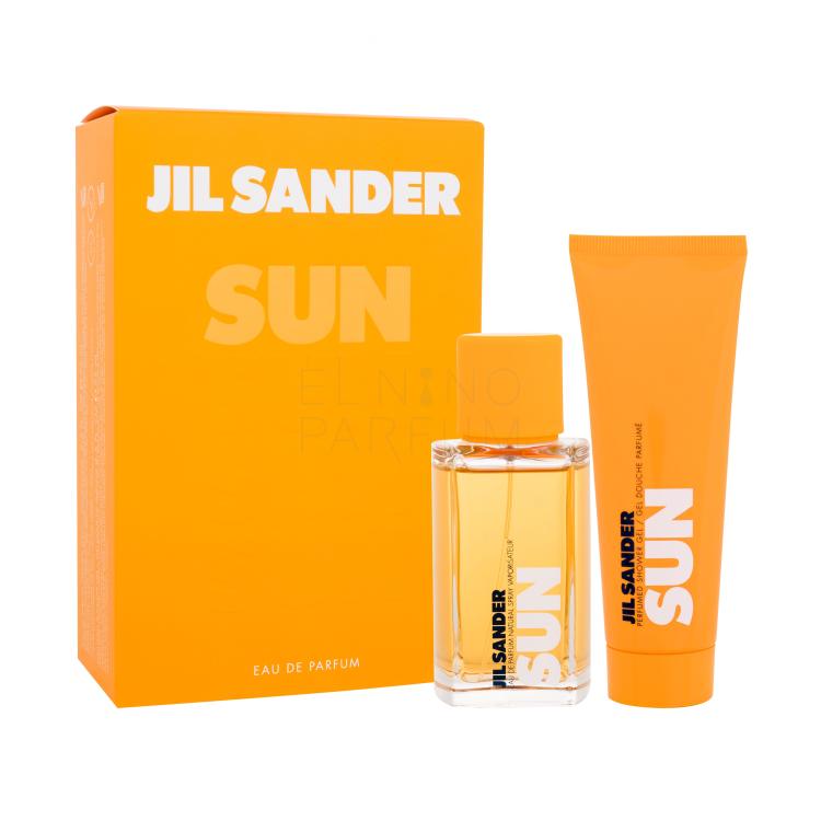 Jil Sander Sun Zestaw woda perfumowana 75 ml + żel pod prysznic 75 ml Uszkodzone pudełko