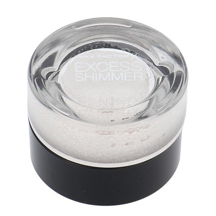 Max Factor Excess Shimmer Cienie do powiek dla kobiet 7 g Odcień 05 Crystal