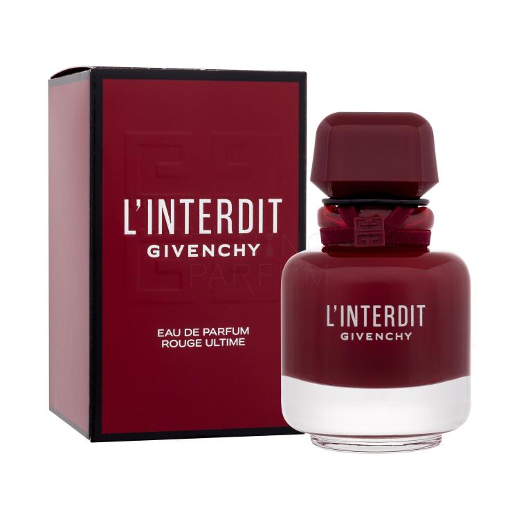 Givenchy L&#039;Interdit Rouge Ultime Woda perfumowana dla kobiet 35 ml Uszkodzone pudełko
