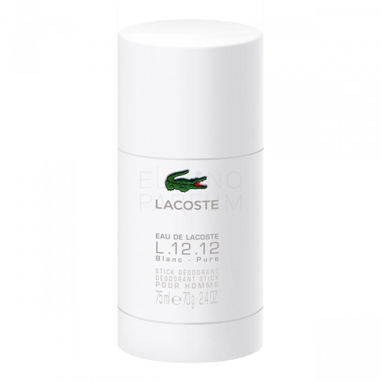 Lacoste Eau de Lacoste L.12.12 Blanc Dezodorant dla mężczyzn 75 ml
