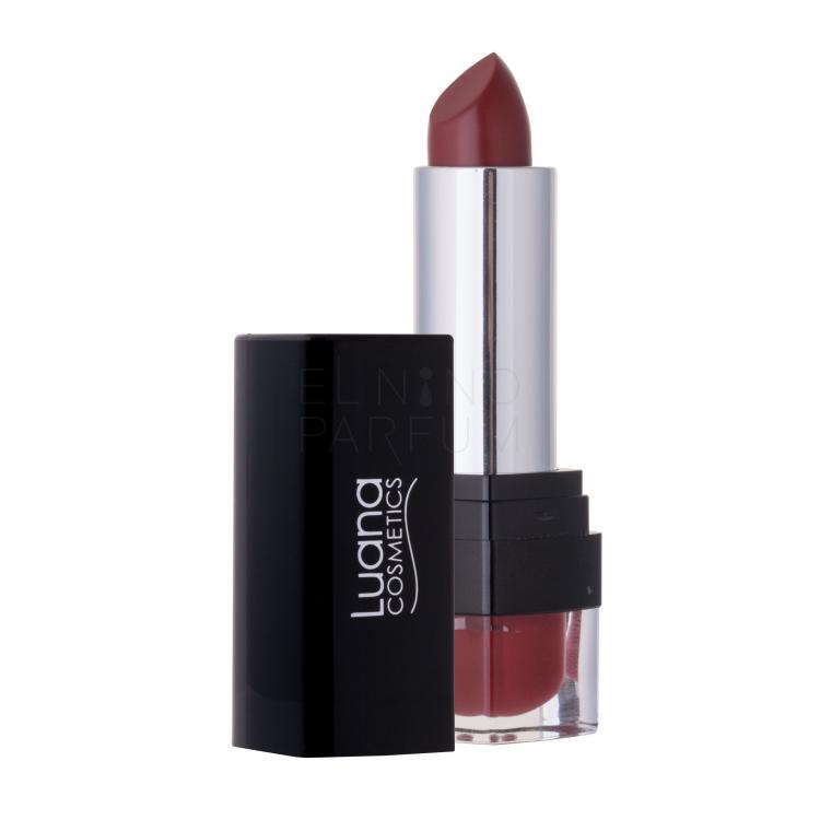 Luana Cosmetics Lipstick Pomadka dla kobiet 3,5 g Odcień Burgundy tester
