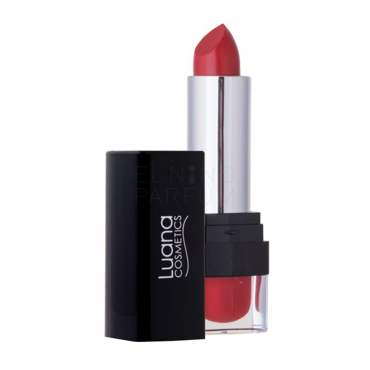 Luana Cosmetics Lipstick Pomadka dla kobiet 3,5 g Odcień Shine Red tester
