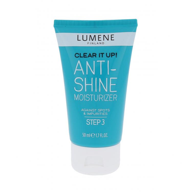 Lumene Clear It Up! Anti-Shine Moisturizer Krem do twarzy na dzień dla kobiet 50 ml