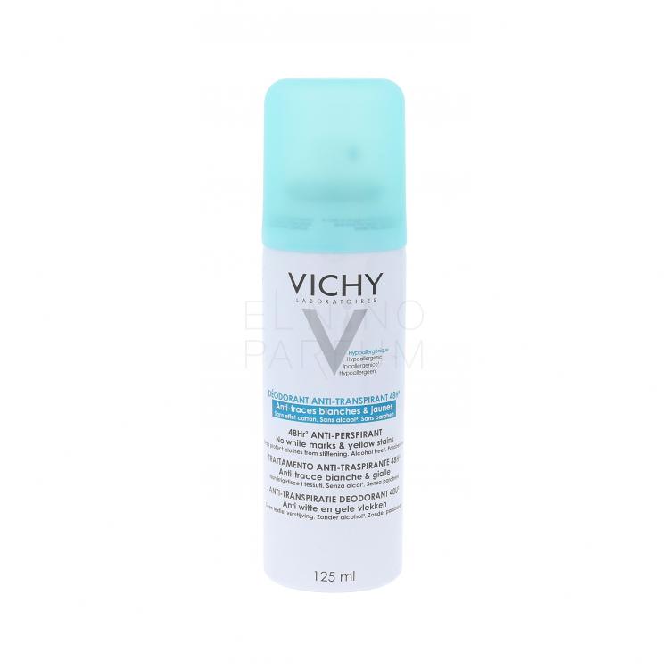 Vichy Deodorant No White Marks &amp; Yellow Stains 48h Antyperspirant 125 ml