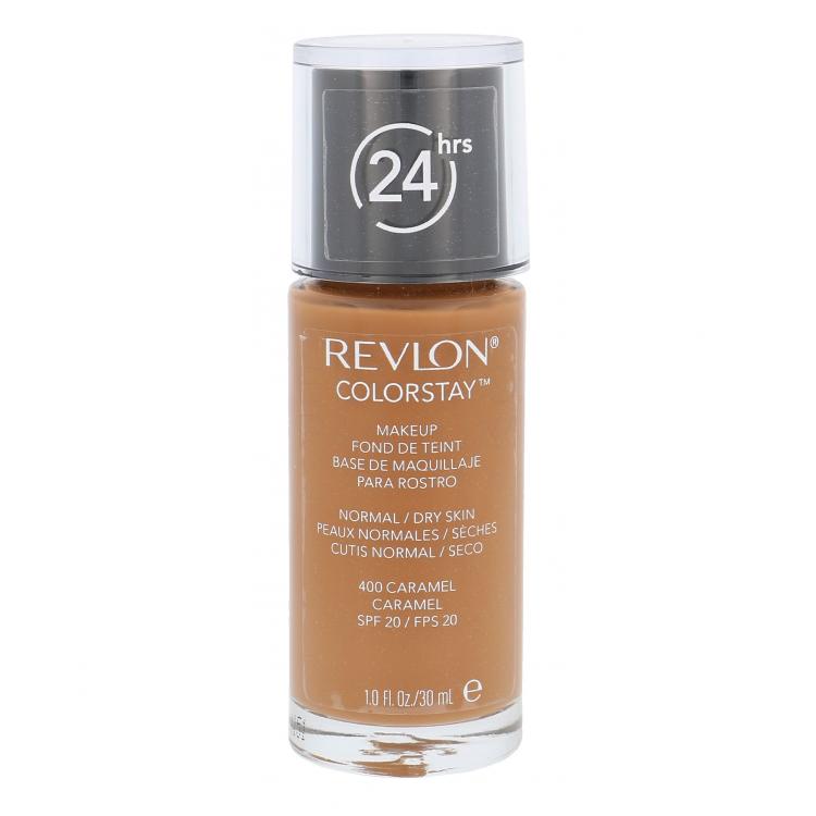 Revlon Colorstay Normal Dry Skin SPF20 Podkład dla kobiet 30 ml Odcień 400 Caramel