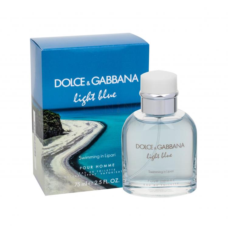 Dolce&amp;Gabbana Light Blue Swimming in Lipari Pour Homme Woda toaletowa dla mężczyzn 75 ml