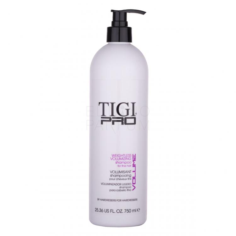Tigi Pro Weightless Volumizing Szampon do włosów dla kobiet 750 ml