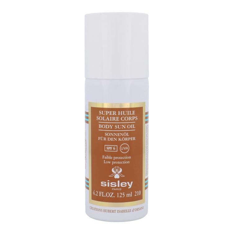 Sisley Body Sun Oil SPF6 Preparat do opalania ciała dla kobiet 125 ml tester