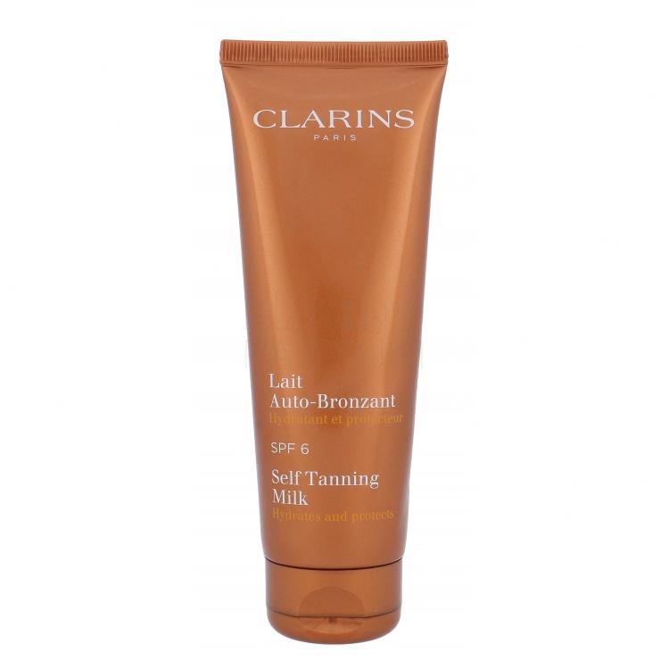 Clarins Self Tanning SPF6 Samoopalacz dla kobiet 125 ml tester
