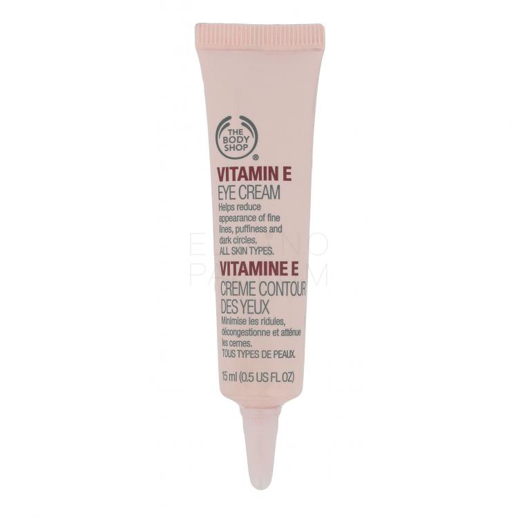 The Body Shop Vitamin E Krem pod oczy dla kobiet 15 ml tester
