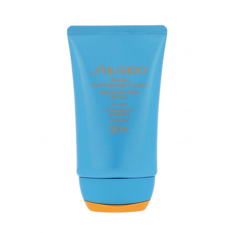 Shiseido Ultimate Sun Protection SPF50+ Preparat do opalania twarzy dla kobiet 50 ml tester