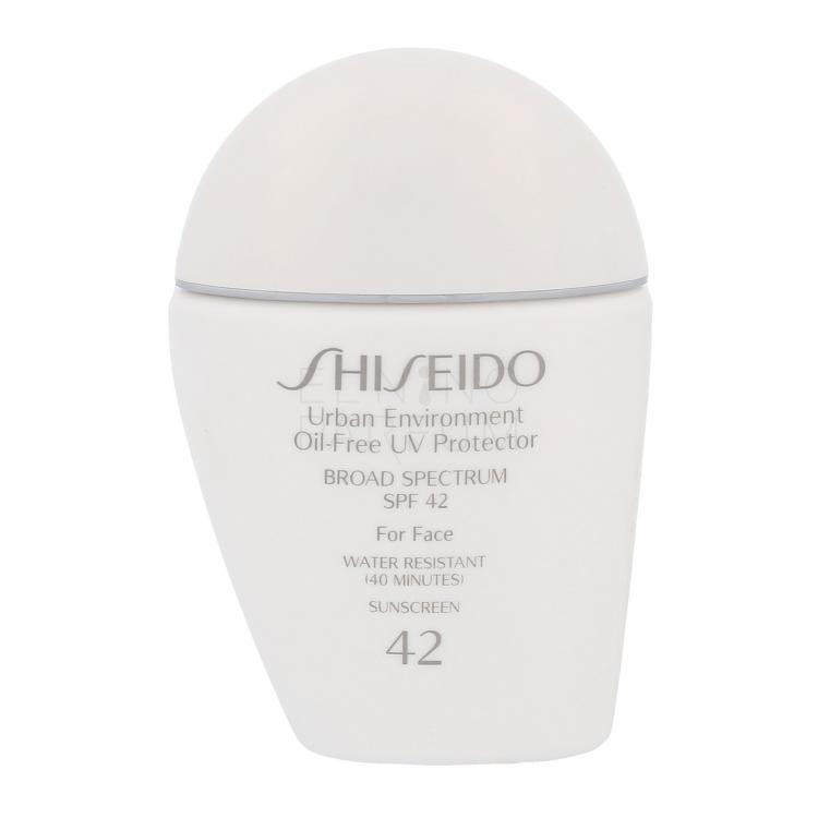 Shiseido Urban Environment SFP42 Preparat do opalania twarzy dla kobiet 30 ml tester