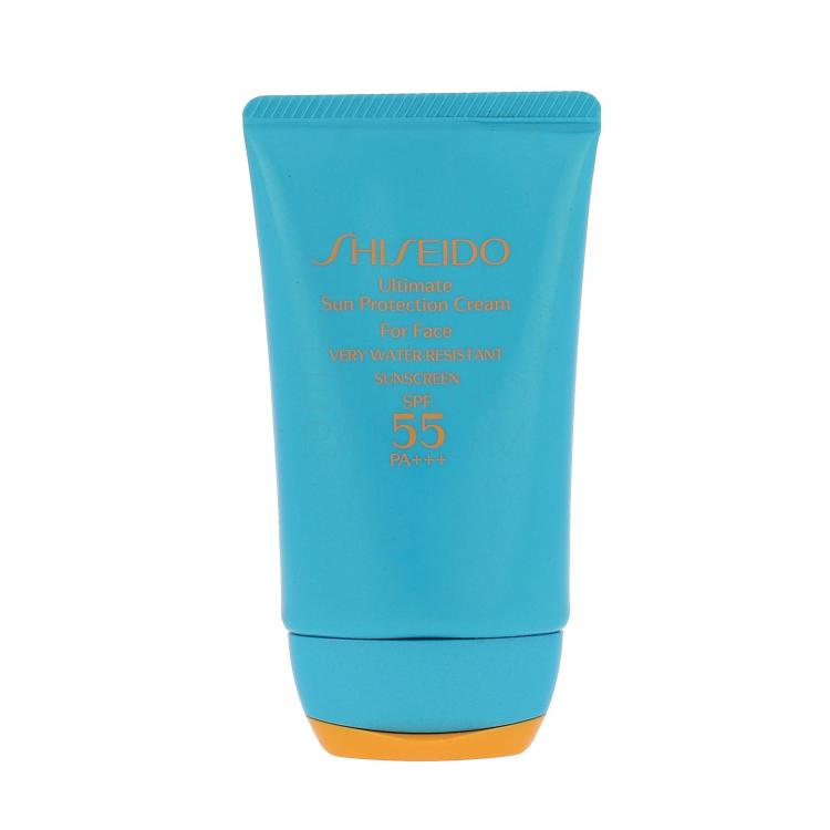 Shiseido Ultimate Sun Protection SPF55 Preparat do opalania twarzy dla kobiet 50 ml tester