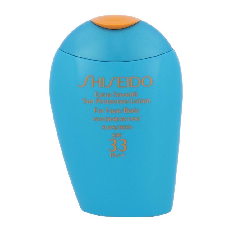Shiseido Extra Smooth Sun Protection SPF33 Preparat do opalania twarzy dla kobiet 100 ml tester