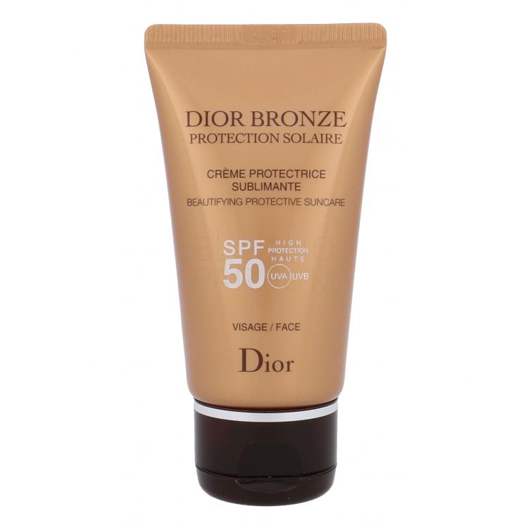 Christian Dior Bronze Beautifying Nail Polish SPF50 Preparat do opalania twarzy dla kobiet 50 ml tester