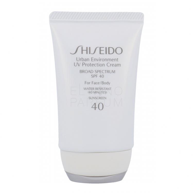 Shiseido Urban Environment SPF40 Preparat do opalania twarzy dla kobiet 50 ml tester