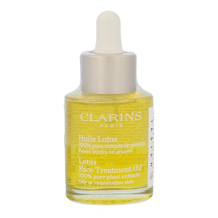 Clarins Face Treatment Oil Lotus Olejek do twarzy dla kobiet 30 ml tester