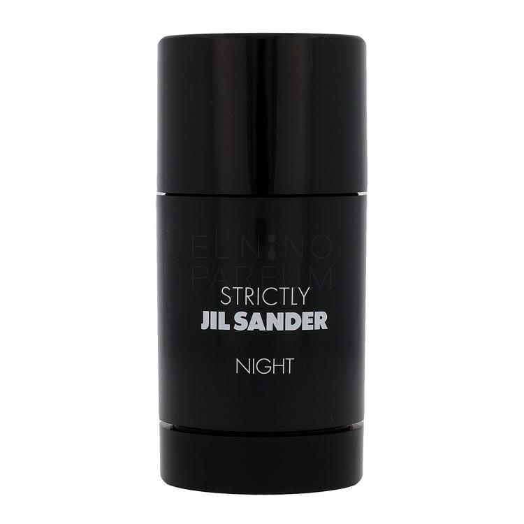 Jil Sander Strictly Night Dezodorant dla mężczyzn 75 ml