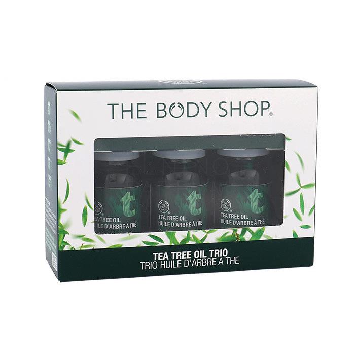 The Body Shop Tea Tree Zestaw 3 x 10ml Tea Tree Oil