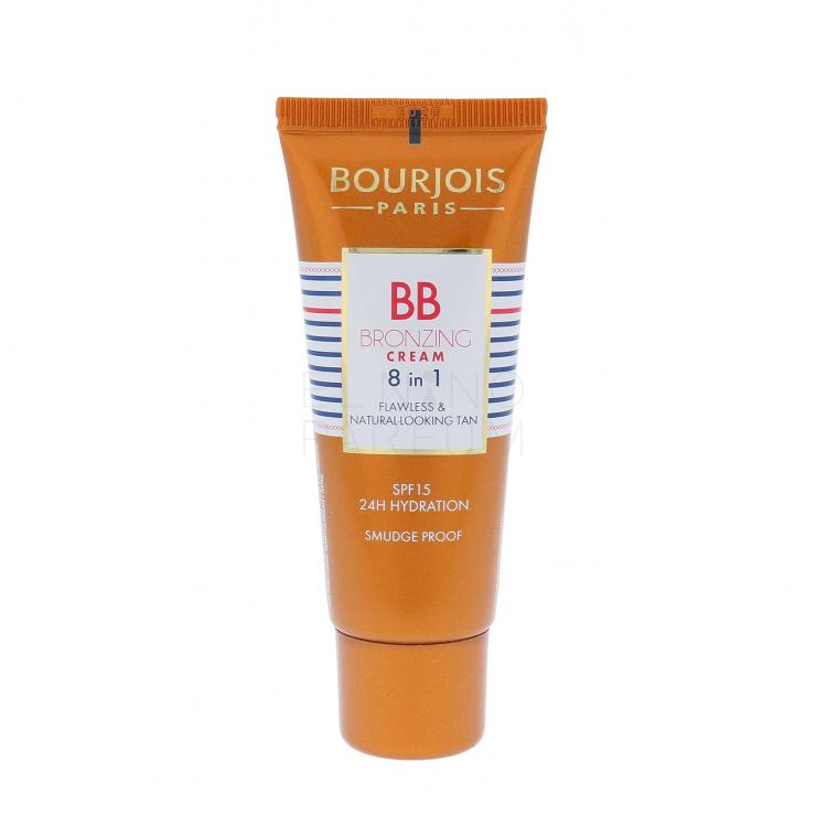BOURJOIS Paris BB Bronzing Cream 8in1 SPF15 Krem BB dla kobiet 30 ml Odcień 01 Fair