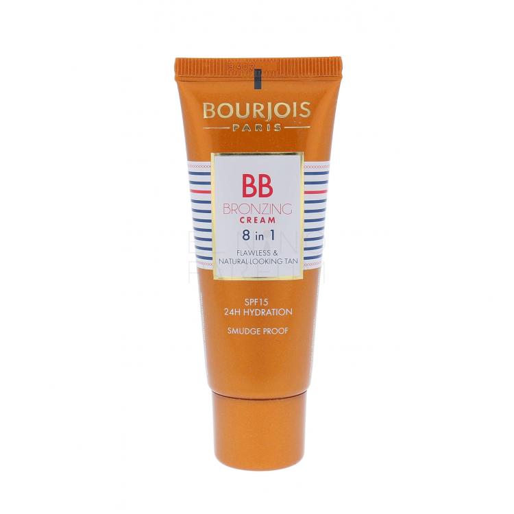 BOURJOIS Paris BB Bronzing Cream 8in1 SPF15 Krem BB dla kobiet 30 ml Odcień 02 Dark