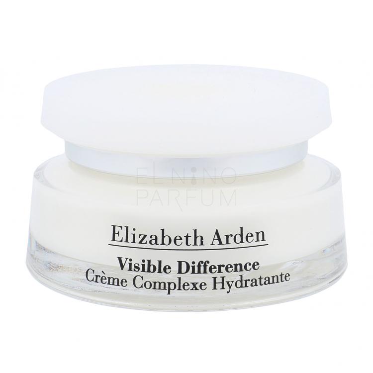 Elizabeth Arden Visible Difference Refining Moisture Cream Complex Krem do twarzy na dzień dla kobiet 75 ml Uszkodzone pudełko