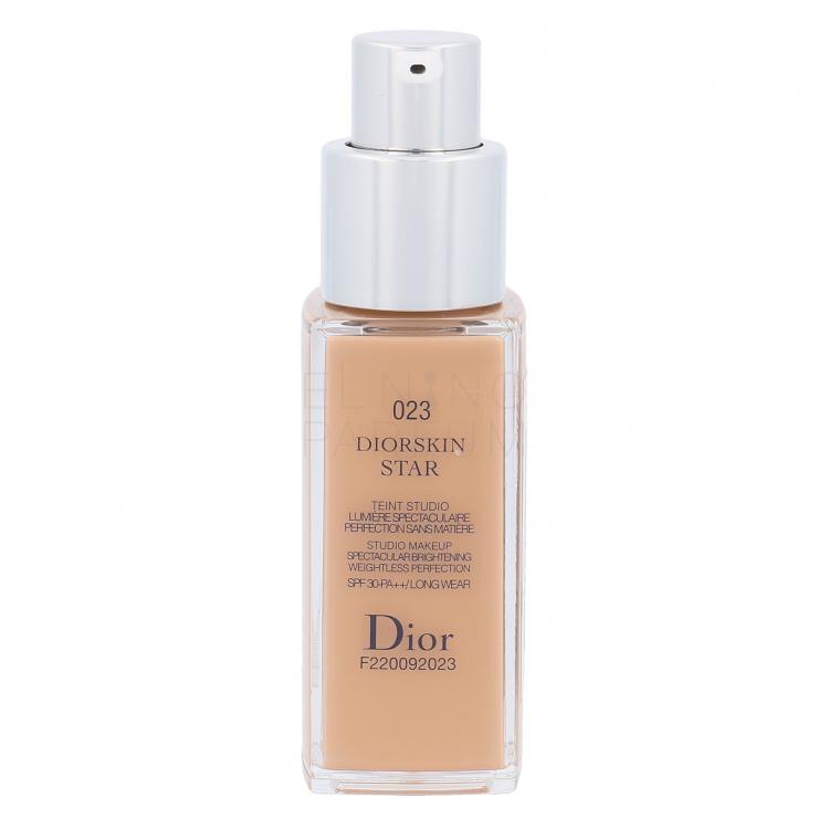 Christian Dior Diorskin Star SPF30 Podkład dla kobiet 20 ml Odcień 023 Peach tester