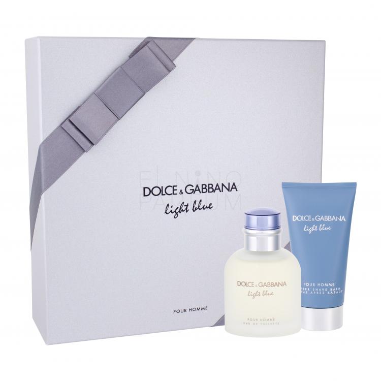 Dolce&amp;Gabbana Light Blue Pour Homme Zestaw Edt 75ml + 75ml Balsam po goleniu