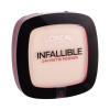 L&#039;Oréal Paris Infaillible 24H Matte Puder dla kobiet 9 g Odcień 123 Warm Vanilla