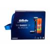 Gillette Fusion Proglide Flexball Zestaw Maszynka do golenia z jedną głowicą 1 szt + Zapasowe głowice 2 szt + Żel do golenia Sensitive 75 ml + Kosmetyczka Uszkodzone opakowanie