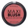 Rimmel London Maxi Blush Róż dla kobiet 9 g Odcień 003 Wild Card