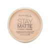 Rimmel London Stay Matte Puder dla kobiet 14 g Odcień 004 Sandstorm