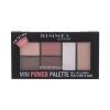 Rimmel London Mini Power Palette Paletka do konturowania dla kobiet 6,8 g Odcień 003 Queen