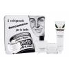PRORASO White Zestaw Balsam po goleniu White 100 ml + Krem przed goleniem White 100 ml + Krem do golenia White 150 ml + Puszka