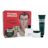 PRORASO Green Zestaw Balsam po goleniu Green 100 ml + Krem do golenia Green 150 ml + Krem przed goleniem Green 100 ml + Puszka