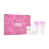Versace Bright Crystal Zestaw Edt 90 ml + Edt 5 ml + Mleczko do ciała 100 ml + Żel pod prysznic  100 ml