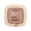 L&#039;Oréal Paris Age Perfect Serum Powder Puder dla kobiet 9 g Odcień 03 Medium To Tan