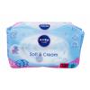 Nivea Baby Soft &amp; Cream Chusteczki oczyszczające dla dzieci 2x63 szt