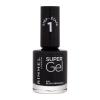 Rimmel London Super Gel STEP1 Lakier do paznokci dla kobiet 12 ml Odcień 070  Black Obsession