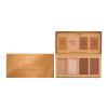 Barry M Heatwave Highlighter &amp; Bronzer Palette Paletka do konturowania dla kobiet 14 g