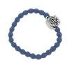 By Eloise London Bling Charms Dog Gumka do włosów dla kobiet 1 szt Odcień Dove Blue